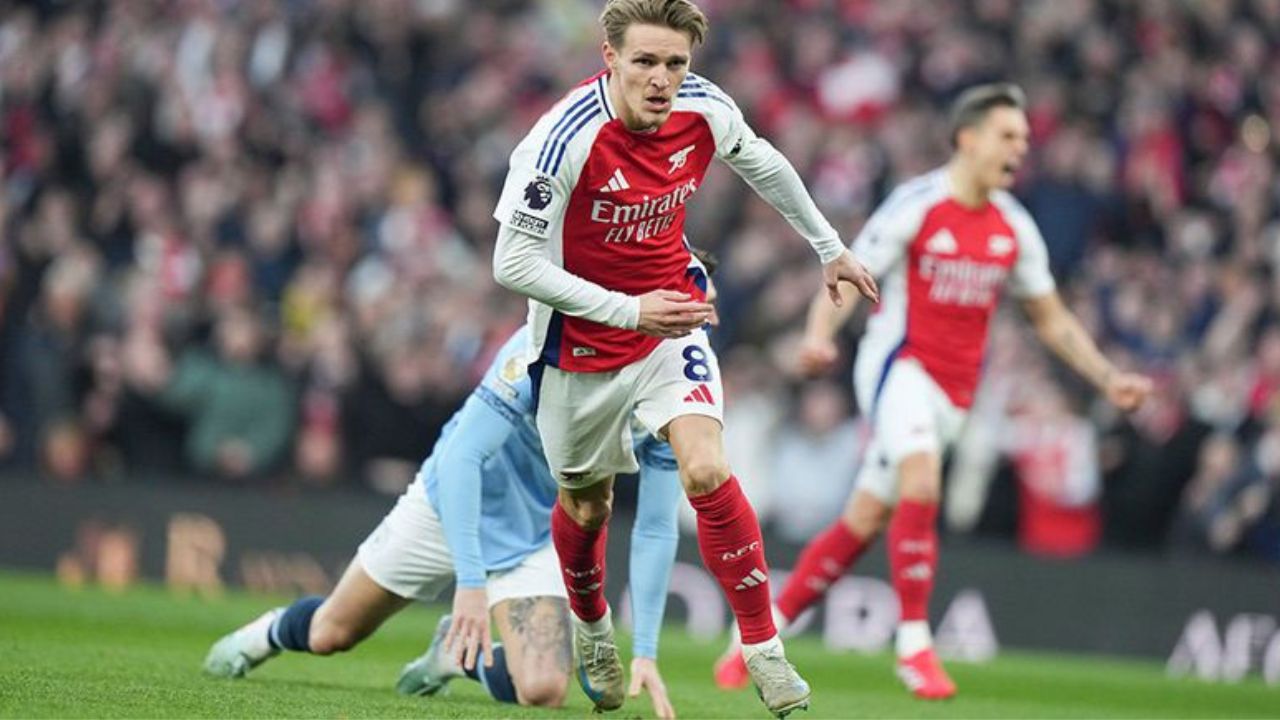 Potret Martin Odegaard (Source:AP Photo/Alastair Grant)