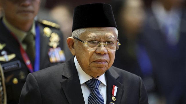 Ma’ruf Amin Singgung Janji Prabowo Bentuk Badan Ekonomi Syariah.