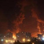 WHO Soroti Risiko Kesehatan dari Fenomena ‘Hujan Hitam’ di Iran.