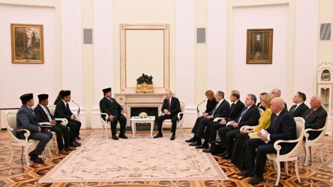 Prabowo dan Putin Bahas Penguatan Kerja Sama Strategis.