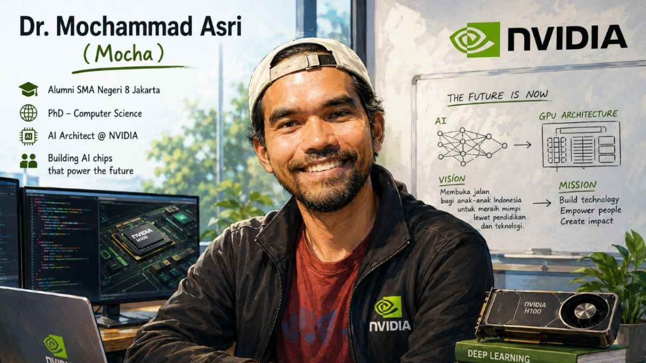 Mochammad Asri, AI Architect di NVIDIA yang Ingin Majukan Pendidikan dan Talenta Teknologi Indonesia.