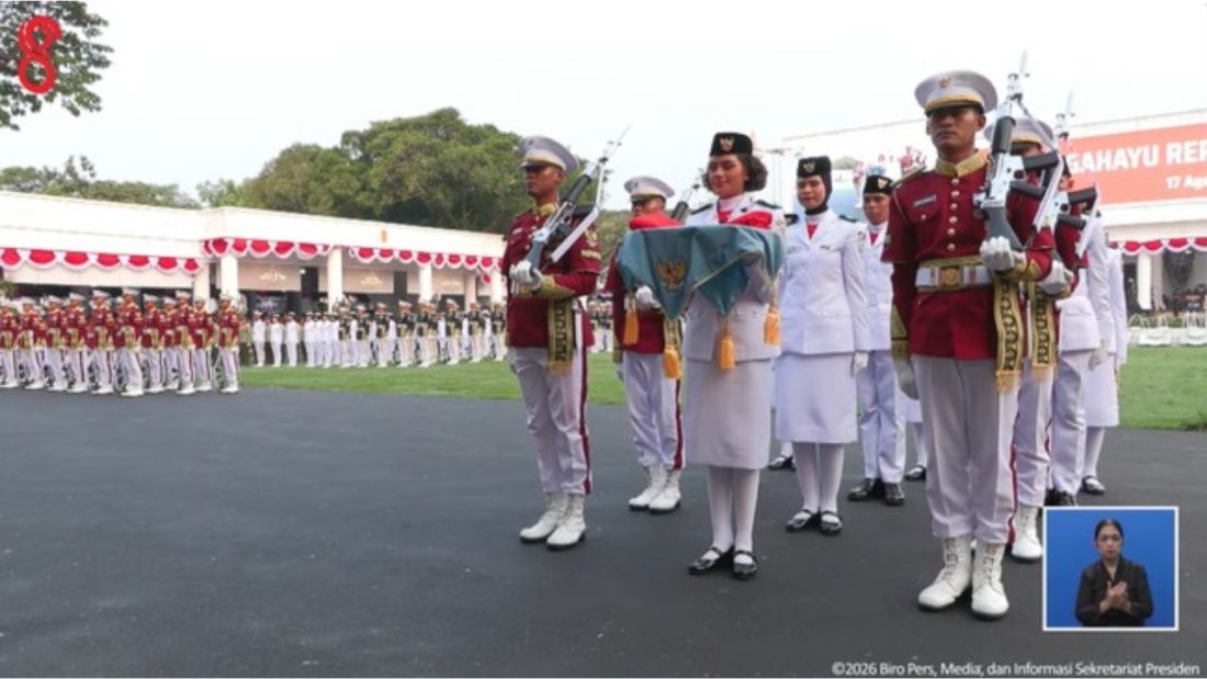 Profil Petugas Paskibraka Penurunan Bendera HUT ke-81 RI: Dari Pengerek hingga Komandan Kompi.