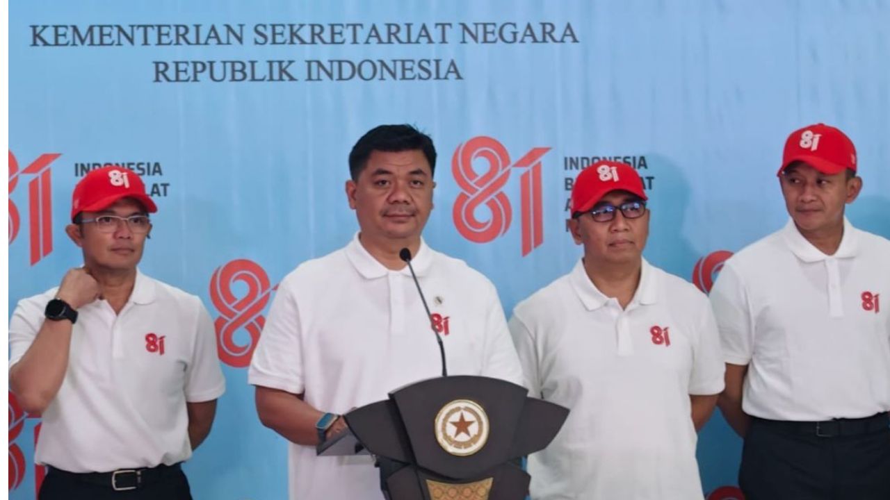 Pemerintah Siapkan War Tiket Upacara HUT Ke-81 RI di Istana Merdeka.