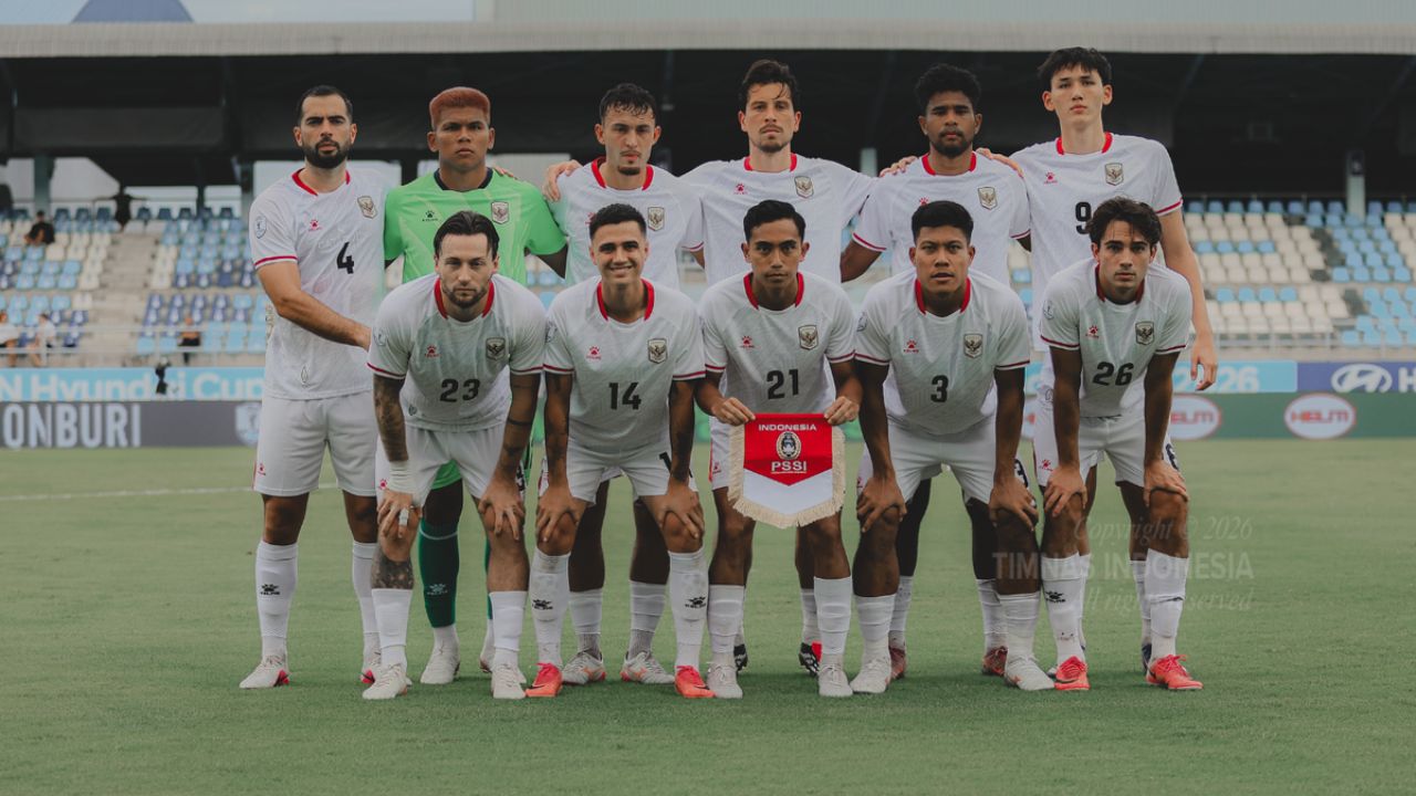 Daftar 23 Pemain Timnas Indonesia di FIFA ASEAN Cup 2026, Ini Susunannya.