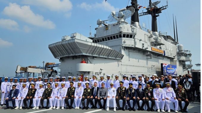 Mengenal KRI Sriwijaya-100, Kapal Induk Pertama Indonesia.