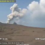 Erupsi Anak Krakatau (dok. PVMBG).
